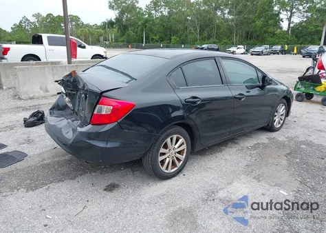 2012 Honda Civic Sdn Ex from USA, damaged, VIN 2HGFB2F87CH326330